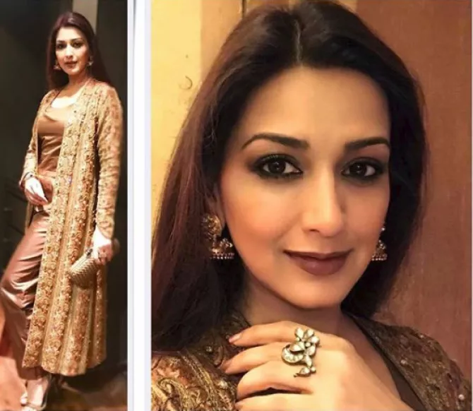 Sonali bendre shares her new look as she is fighting cancer looks even more beautiful