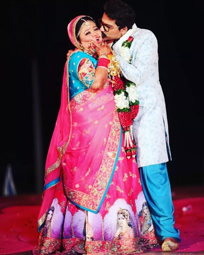 Bharti Singh And Haarsh Limbachiyaa PDA