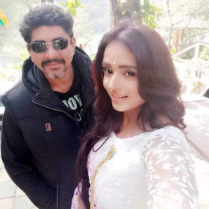 Parul Chauhan and Rajan Shahi