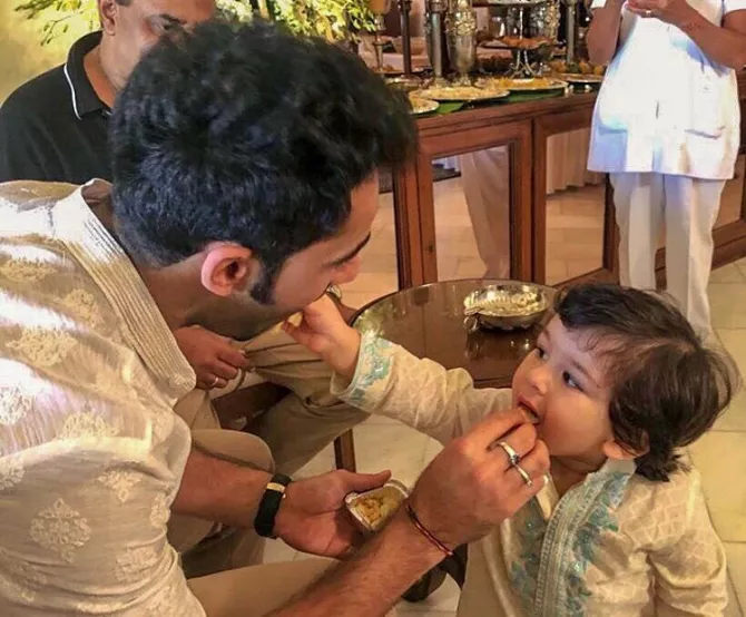 Armaan Jain and Taimur Ali Khan