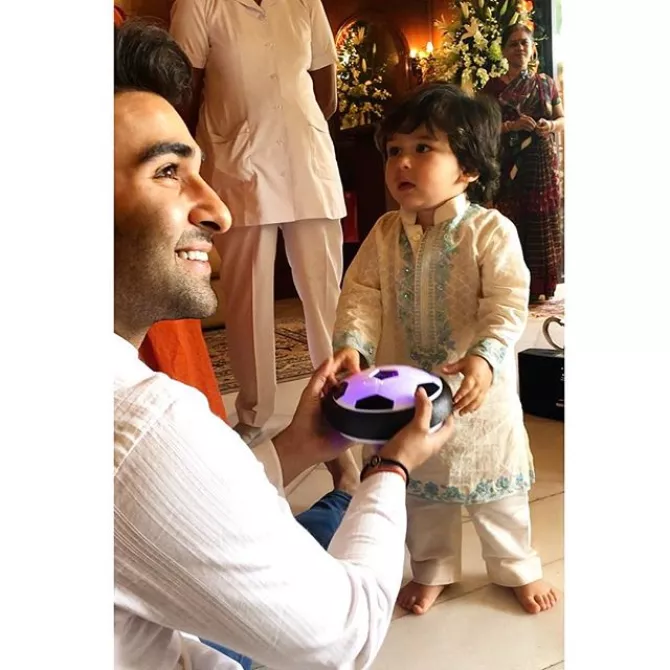 Aadar Jain and Taimur Ali Khan