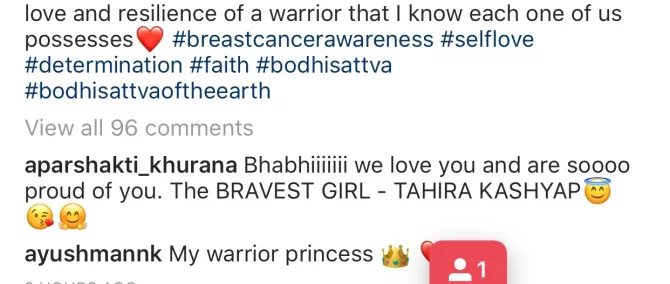 Tahira Kashyap cancer