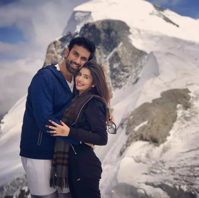 Rajeev Sen and Charu Asopa Sen