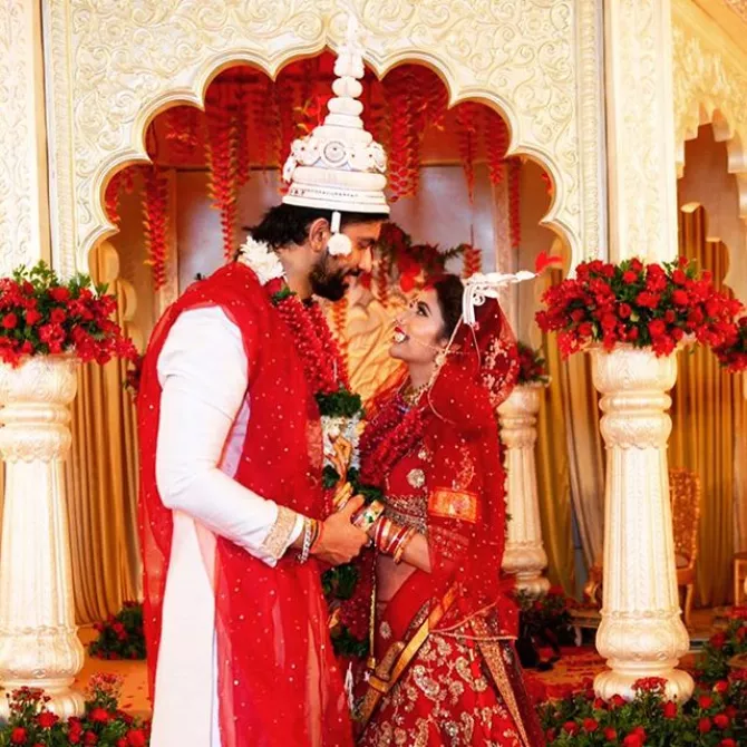 Rajeev Sen and Charu Asopa Sen