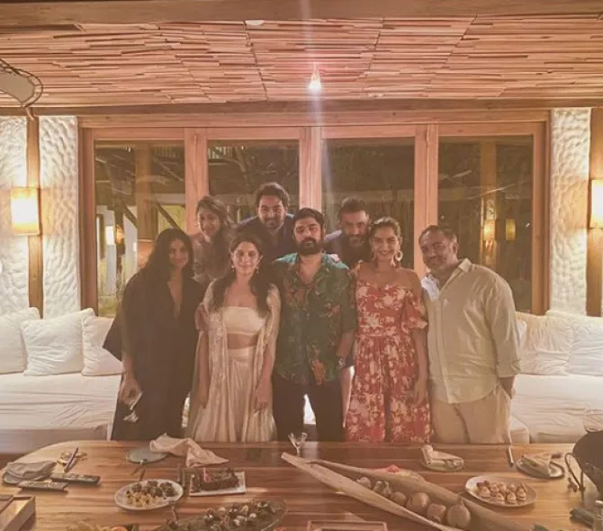 Rhea Kapoor and Karan Boolani