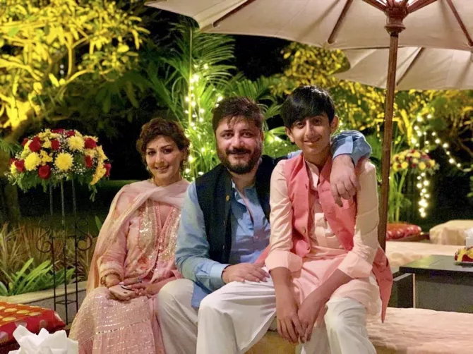 Sonali Bendre, Goldie Behl and Ranveer Behl