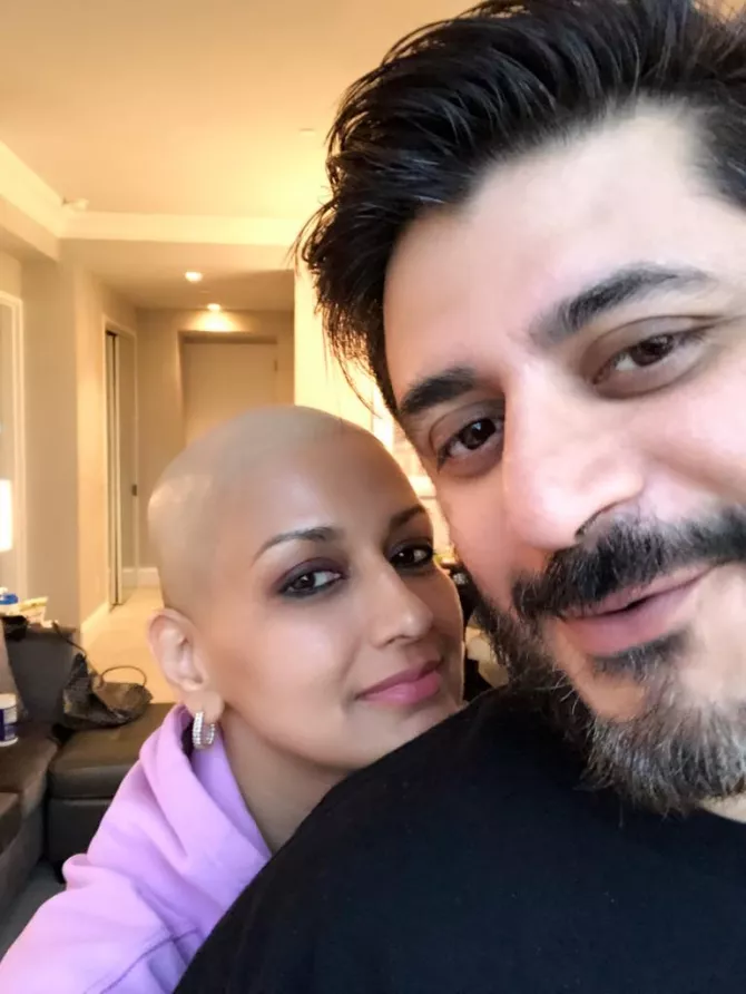 Sonali Bendre and Goldie Behl