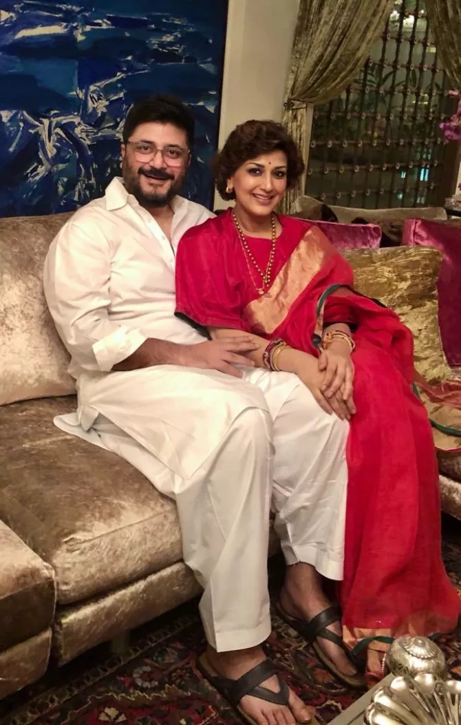 Sonali Bendre and Goldie Behl