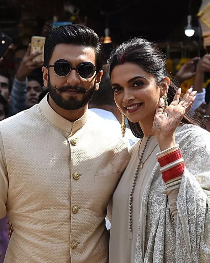 Ranveer Singh and Deepika Padukone