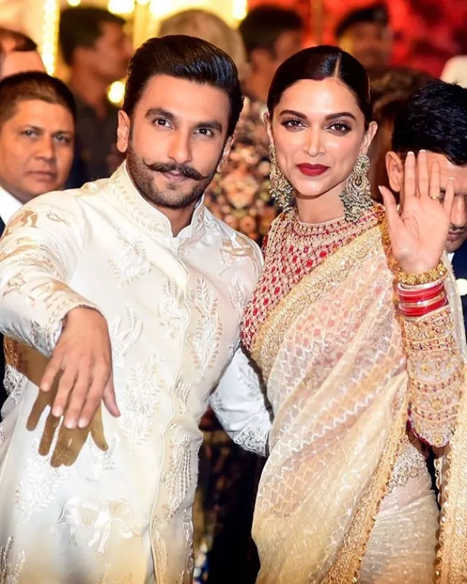 Ranveer Singh and Deepika Padukone