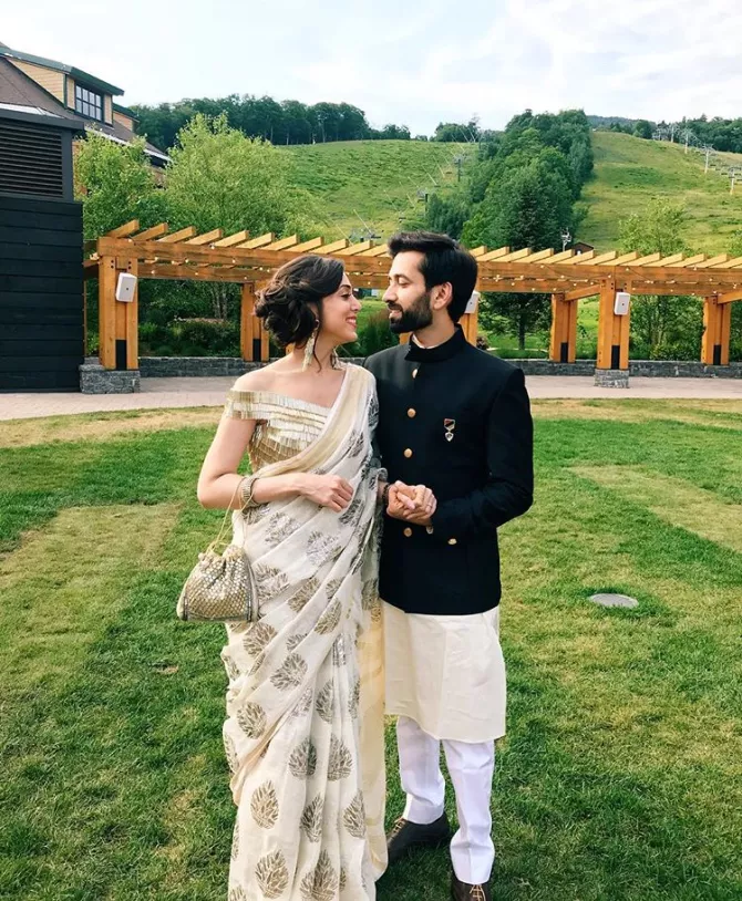 Nakuul Mehta and Jankee Parekh Mehta