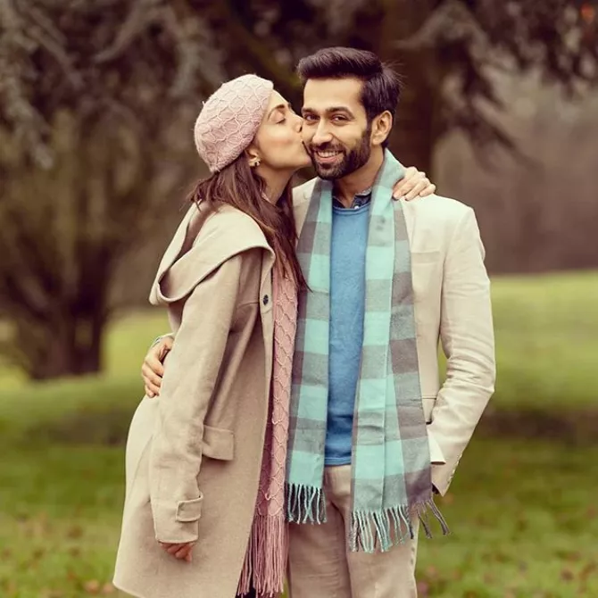 Nakuul Mehta and Jankee Parekh Mehta