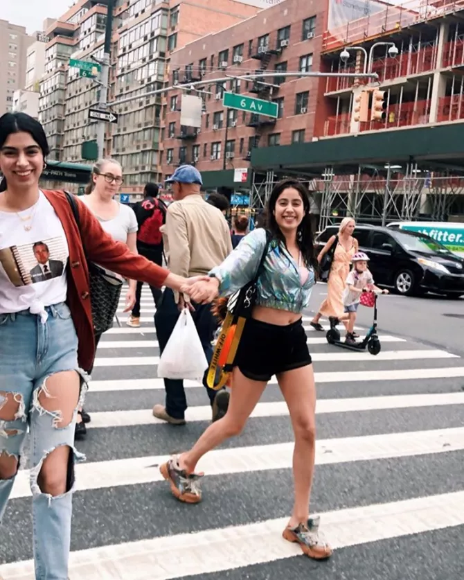 Khushi Kapoor and Janhvi Kapoor