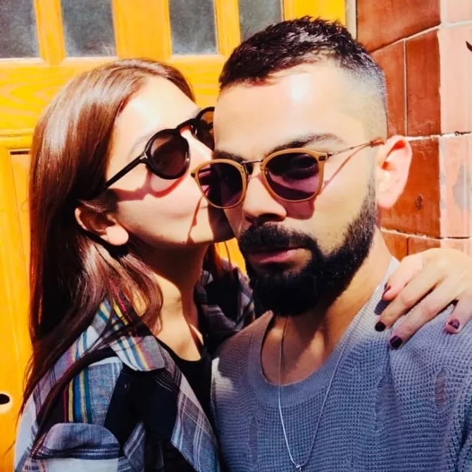 Anushka Sharma and Virat Kohli