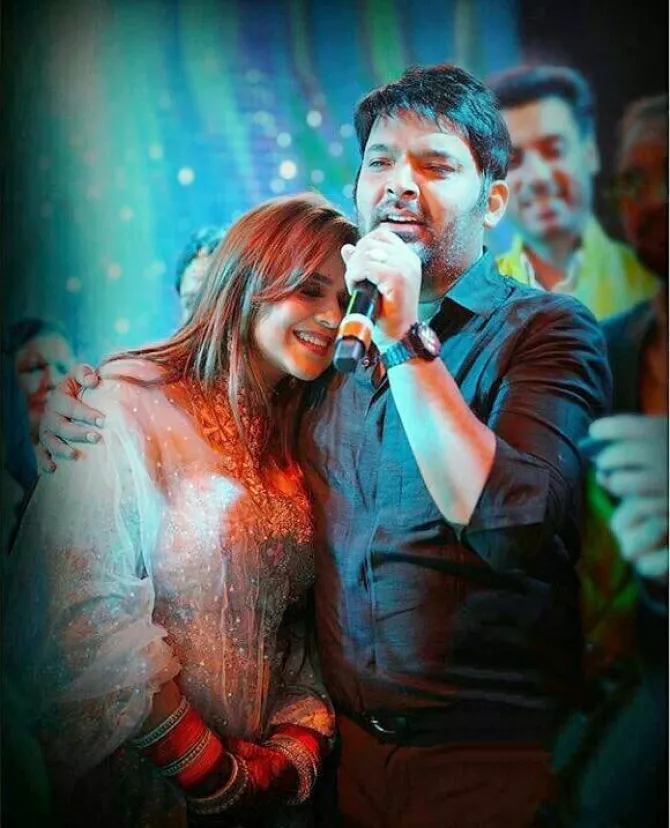Kapil Sharma and Ginni Chatrath