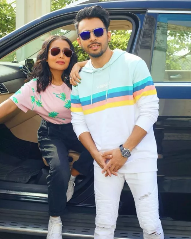 Tony Kakkar and Neha Kakkar