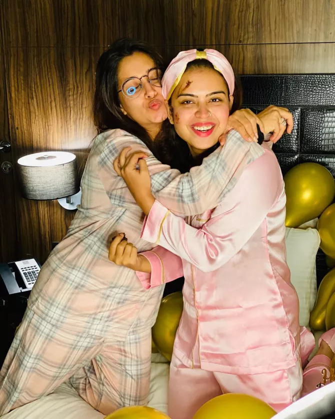 Dipika Kakar Ibrahim and Saba Ibrahim