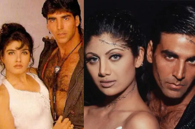 Raveena, Akshay, Shilpa love triangle