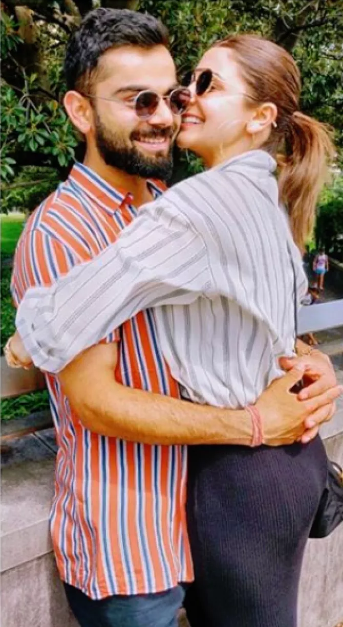 Anushka Sharma and Virat Kohli