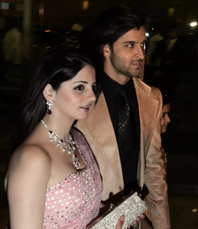 Hrithik Roshan and Sussanne Khan