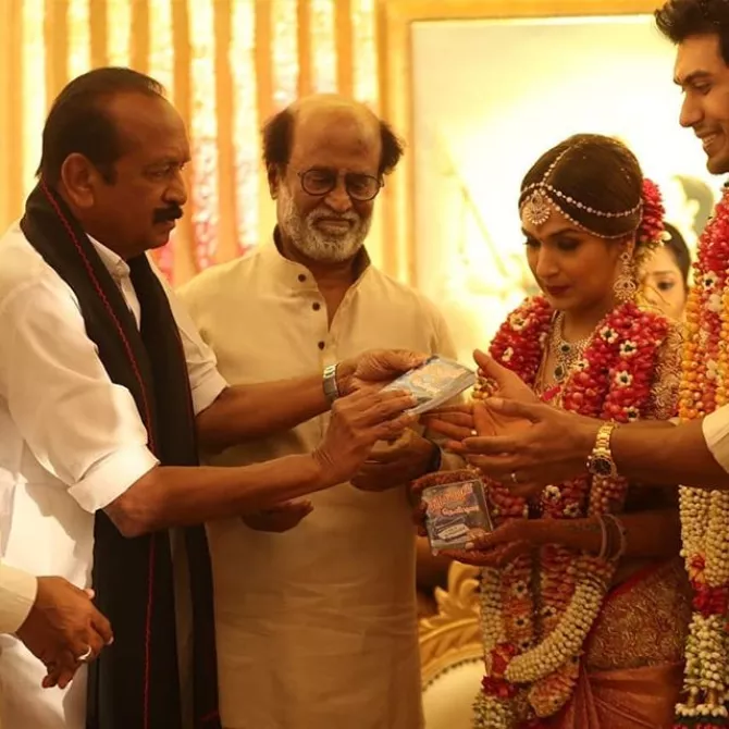 Soundarya andÃÆÃâÃâàVishagan's wedding pics