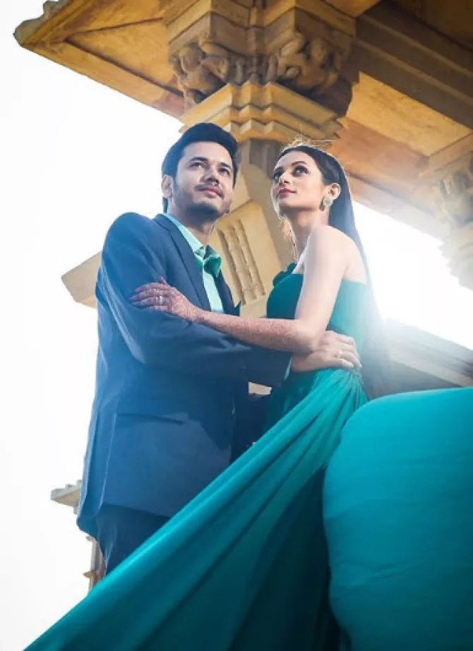 Kajol Srivastava and Ankit