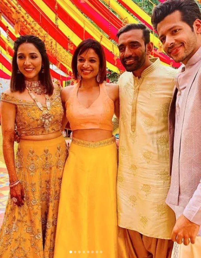 Neeti Mohan and Nihaar Pandya