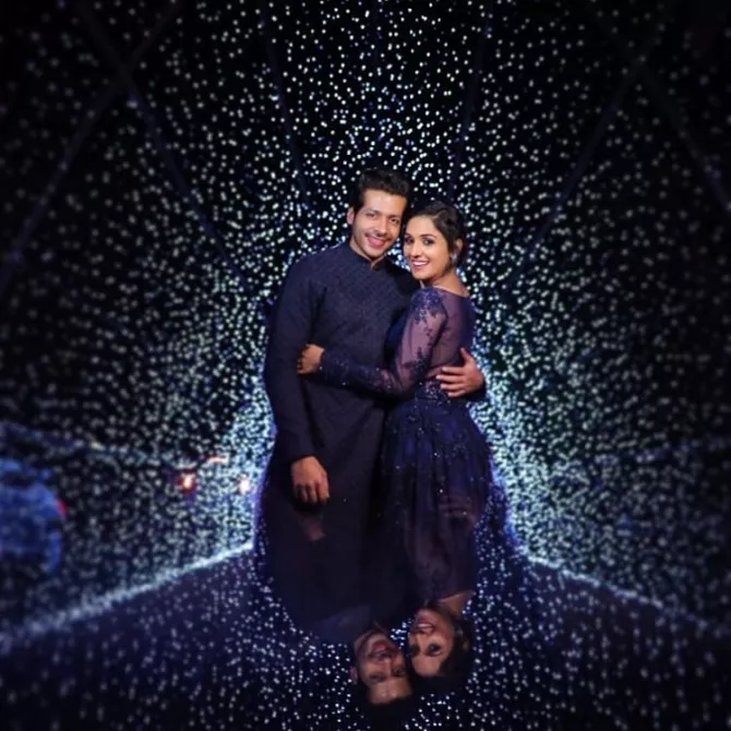 Neeti Mohan and Nihaar Pandya