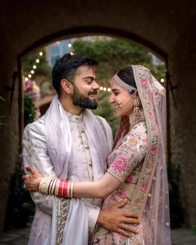 Anushka Sharma and Virat Kohli