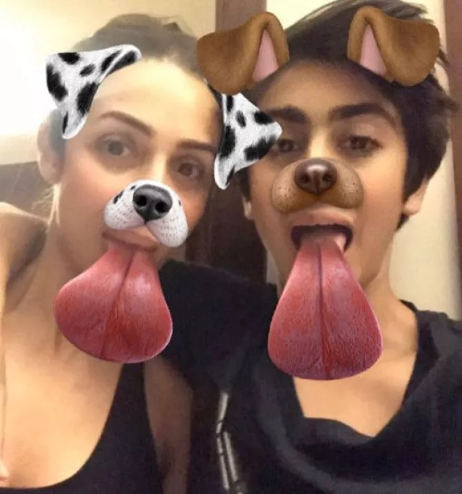 Arhaan Khan and Malaika Arora