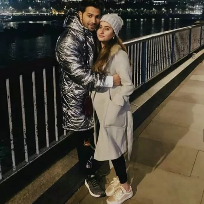 Varun Dhawan and Natasha Dalalâââ‰â¢s London picture