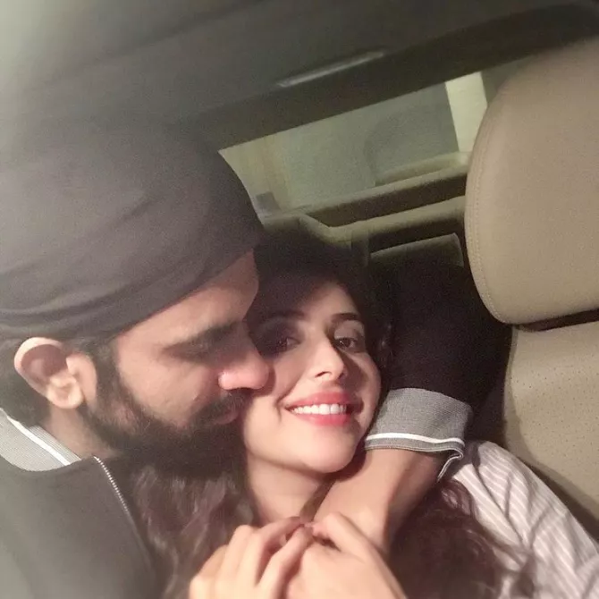 Rajeev Sen and Charu Asopa