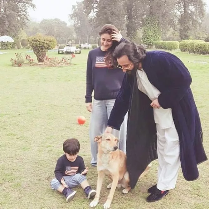 Saif Ali Khan, Kareena Kapoor Khan and Taimur Ali Khan