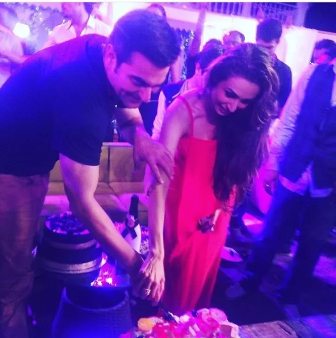 Arbaaz Khan and Malaika Arora