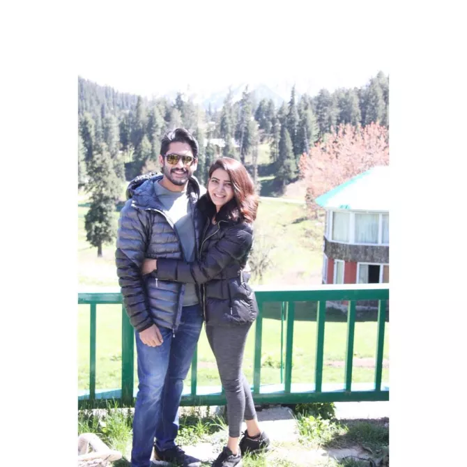 Samantha Akkineni and Naga Chaitanya