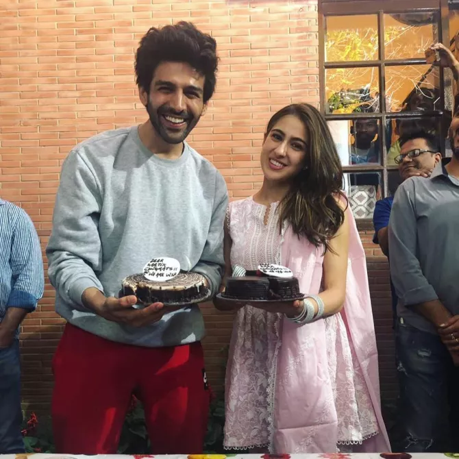 Sara Ali Khan and Kartik Aaryan