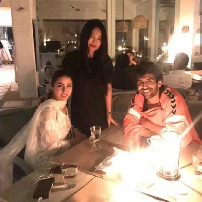 Sara Ali Khan and Kartik Aaryan
