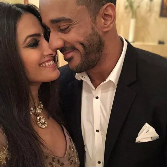 Anita Hassanandani Reddy and Rohit Reddy