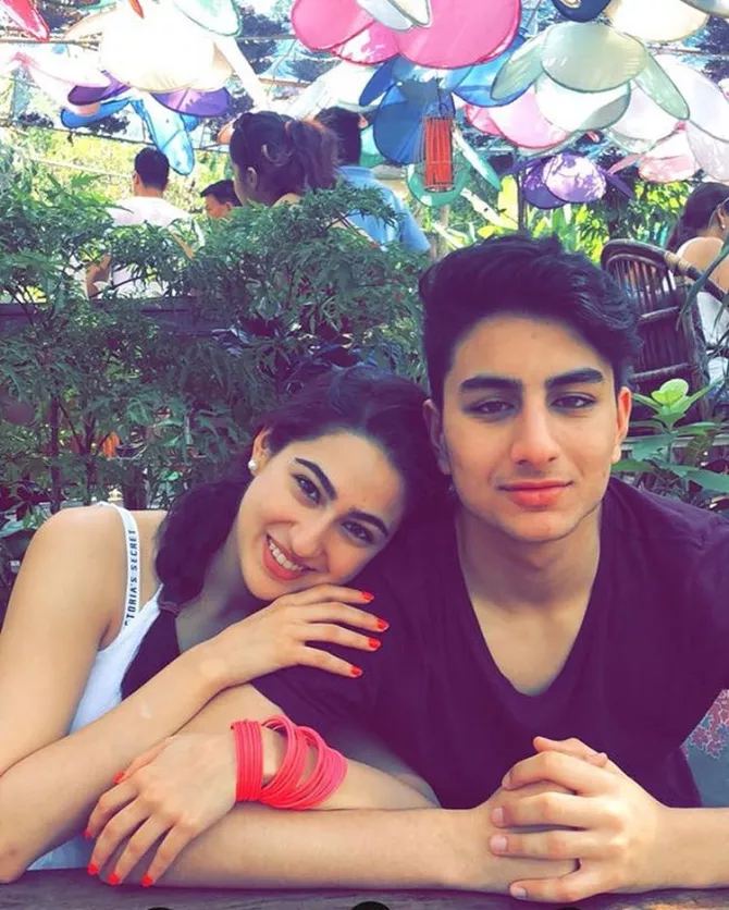 Sara Ali Khan and Ibrahim Ali Khan