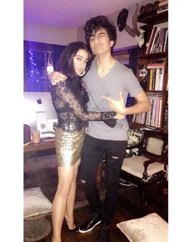 Sara Ali Khan and Ibrahim Ali Khan