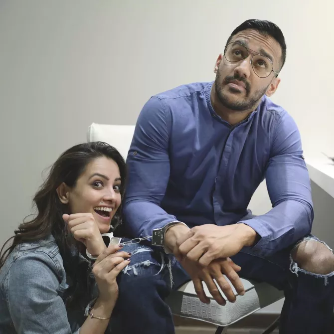 Anita Hassanandani and Rohit Reddy