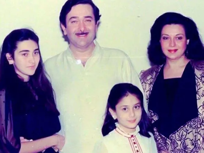 Randhir Kapoor and Babita
