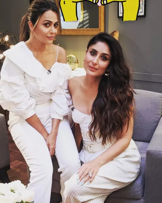 Kareena Kapoor Khan and Amrita Arora