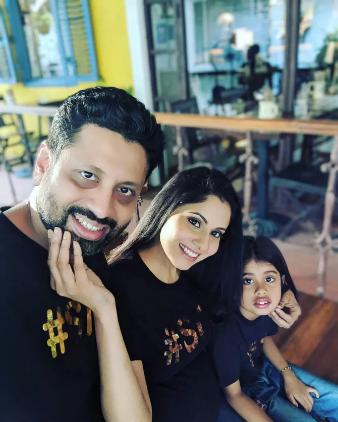 Chhavi Mittal and Mohit Hussein