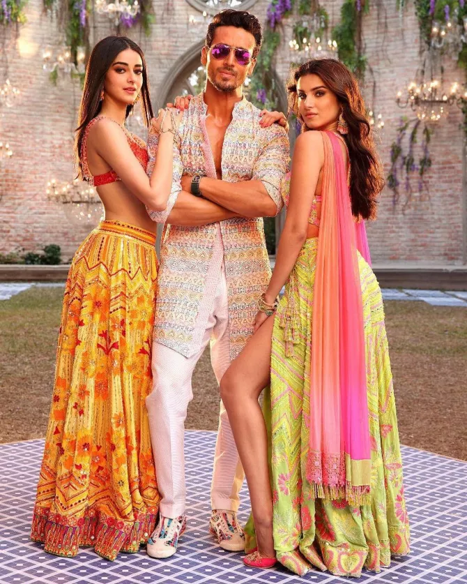 Tara Sutaria, Tiger Shroff and Ananya Panday
