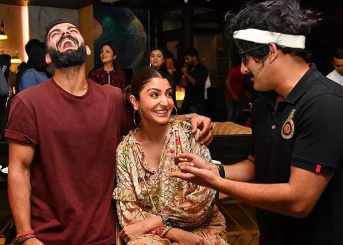 Anushka Sharma and Virat Kohli