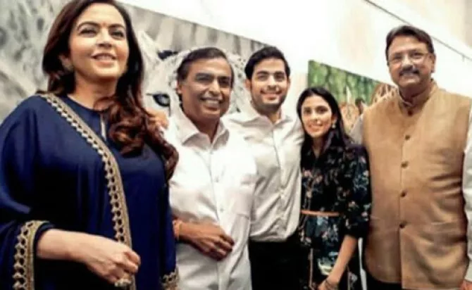 Akash Ambani and Shloka Mehta