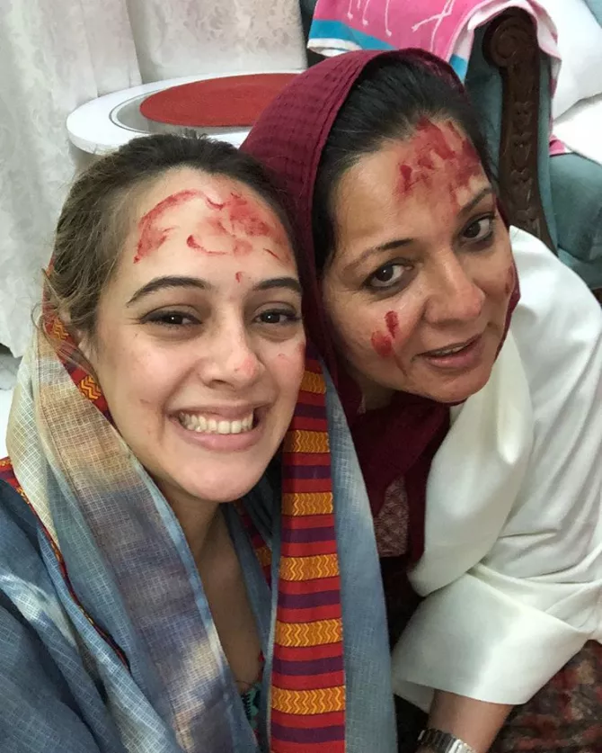 Hazel Keech and Shabnam Singh