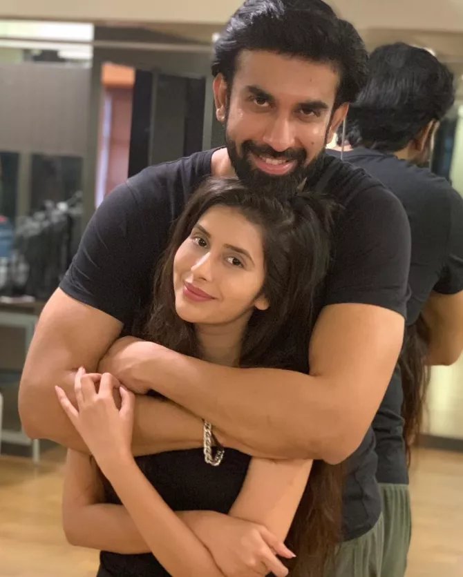 Rajeev Sen and Charu Asopa