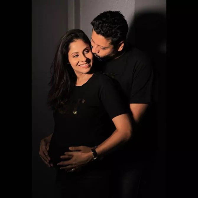 Chhavi Mittal and Mohit Hussein